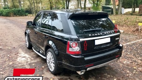 Komplet za pretvorbu vrata prtljažnika Autobiography dizajn (srebrna titan) / Land Range Rover Sport L320 (2005-2011), TTRRSL320A