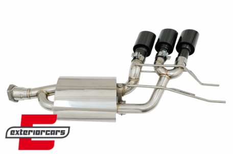 Kompletan ispušni sustav AMG dizajn s Valvetronicom (crna) / Mercedes G-klasa W463 (2009-2018) G500 G55 G63 G65, ESMBW463S1B