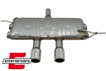 Kompletan ispušni sustav R32 R20 dizajn (chrome) / VW Golf 5 R32 (2003-2007) Golf 6 R20 (2008-2013), ESVWG5R32