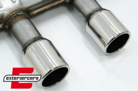 Kompletan ispušni sustav R32 R20 dizajn (chrome) / VW Golf 5 R32 (2003-2007) Golf 6 R20 (2008-2013), ESVWG5R32