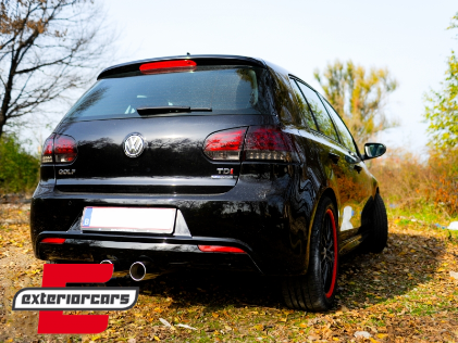 Kompletan ispušni sustav R32 R20 dizajn (chrome) / VW Golf 5 R32 (2003-2007) Golf 6 R20 (2008-2013), ESVWG5R32