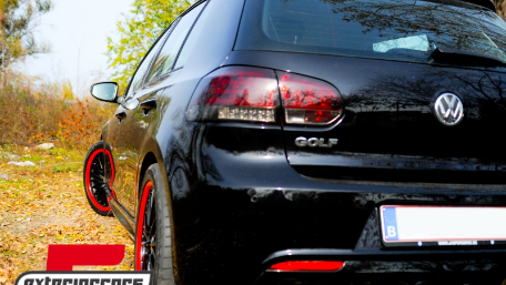 Kompletan ispušni sustav R32 R20 dizajn (chrome) / VW Golf 5 R32 (2003-2007) Golf 6 R20 (2008-2013), ESVWG5R32