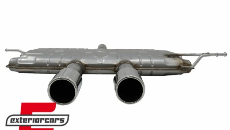 Kompletan ispušni sustav R32 R20 dizajn (chrome) / VW Golf 5 R32 (2003-2007) Golf 6 R20 (2008-2013), ESVWG5R32