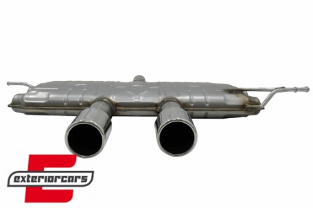 Kompletan ispušni sustav R32 R20 dizajn (chrome) / VW Golf 5 R32 (2003-2007) Golf 6 R20 (2008-2013), ESVWG5R32