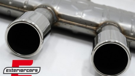 Kompletan ispušni sustav R32 R20 dizajn (chrome) / VW Golf 5 R32 (2003-2007) Golf 6 R20 (2008-2013), ESVWG5R32