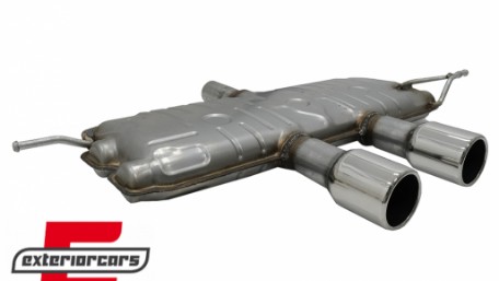 Kompletan ispušni sustav R32 R20 dizajn (chrome) / VW Golf 5 R32 (2003-2007) Golf 6 R20 (2008-2013), ESVWG5R32