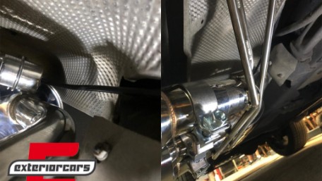 Kompletan ispušni sustav s Valvetronicom (chrome) / Mercedes G-klasa W463 (2009-2018) G500 G55 G63 G65, ESMBW463S1
