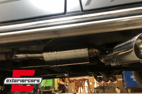 Kompletan ispušni sustav s Valvetronicom (chrome) / Mercedes G-klasa W463 (2009-2018) G500 G55 G63 G65, ESMBW463S1