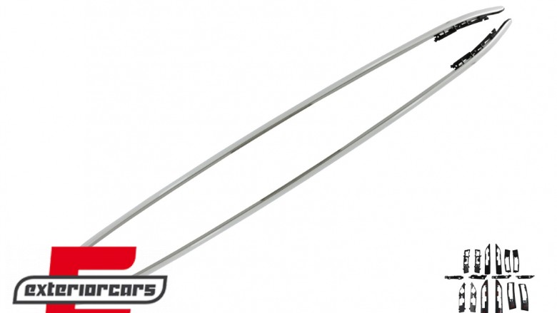 Krovni nosači dekorativni (sjajni aluminij) / Land Range Rover Evoque L538 (2011-2018), RRRR03DY