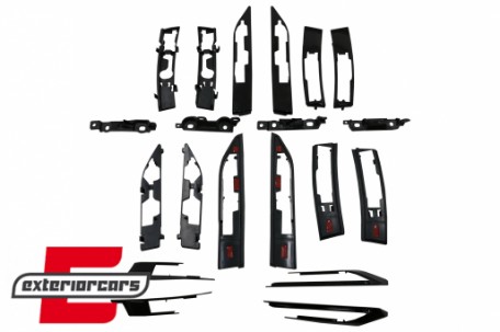 Krovni nosači dekorativni (sjajni aluminij) / Land Range Rover Evoque L538 (2011-2018), RRRR03DY
