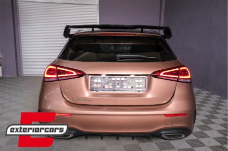 Krovni spojler A45 AMG dizajn (piano crna) / Mercedes A-klasa W177 Hatchback SE (2018-), GCP-1778501