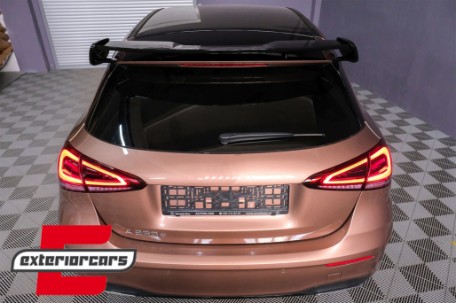 Krovni spojler A45 AMG dizajn (piano crna) / Mercedes A-klasa W177 Hatchback SE (2018-), GCP-1778501
