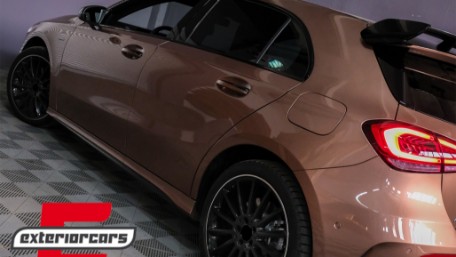Krovni spojler A45 AMG dizajn (piano crna) / Mercedes A-klasa W177 Hatchback SE (2018-), GCP-1778501