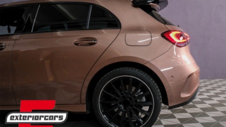 Krovni spojler A45 AMG dizajn (piano crna) / Mercedes A-klasa W177 Hatchback SE (2018-), GCP-1778501