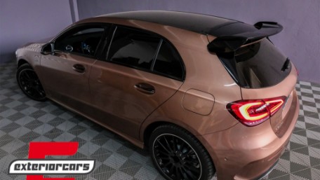 Krovni spojler A45 AMG dizajn (piano crna) / Mercedes A-klasa W177 Hatchback SE (2018-), GCP-1778501
