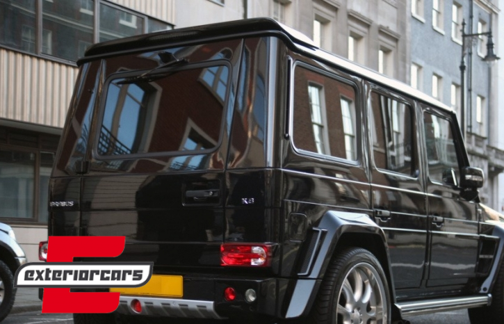 Krovni spojler B-dizajn LED LightBar 3. kočiono svjetlo / Mercedes G-klasa W463 (1989-2017), RSMBW463