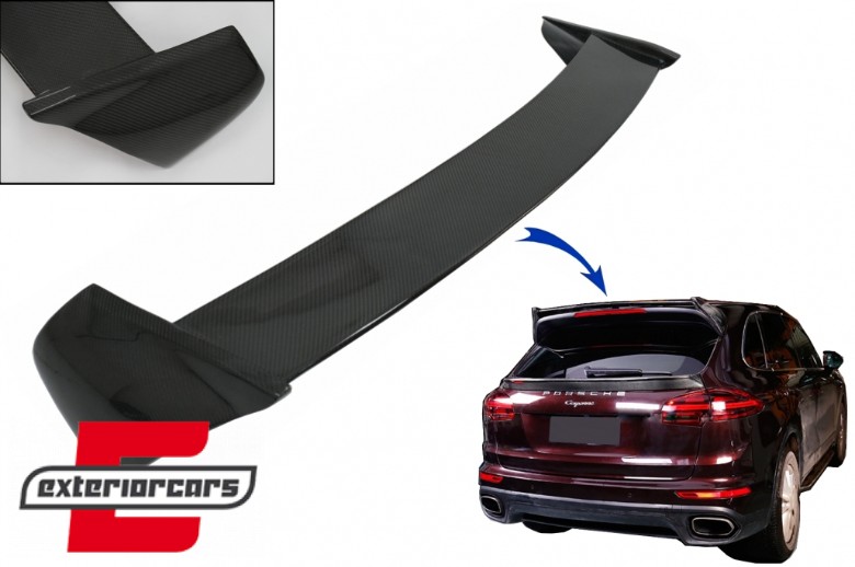 Krovni spojler (carbon) / Porsche Cayenne 958 II SUV (2015-2017), TSPOCY02CF