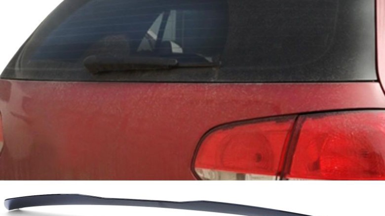 Krovni spojler - dodatak (piano crna) / VW Golf 6 7 GTI GTD R Hatchback (2009-2020), 40123SET