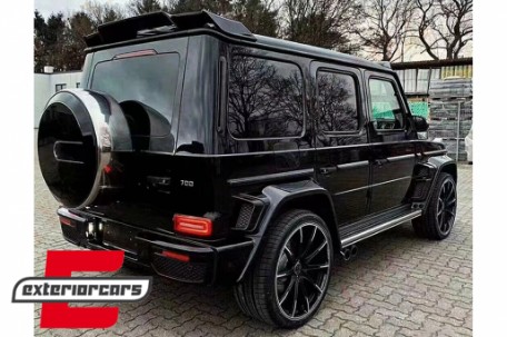 Krovni spojler G700 dizajn (pravi carbon) / Mercedes G-klasa Facelift W463 (2018-2022), RSMBW464CF