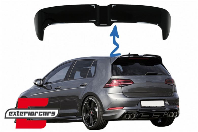 Krovni spojler GTI OETT dizajn (piano crna) / VW Golf 7 VII (2012-2017), RSVWG7GTIPB