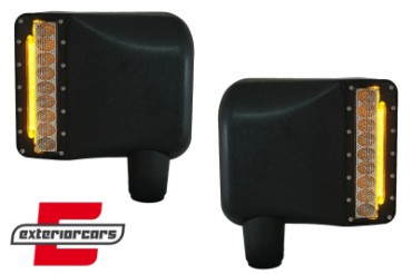 Kućišta bočnih retrovizora sa LED svjetlima & žmigavcima / JEEP Wrangler JK Rubicon (2007-2016), CMAJEWJK