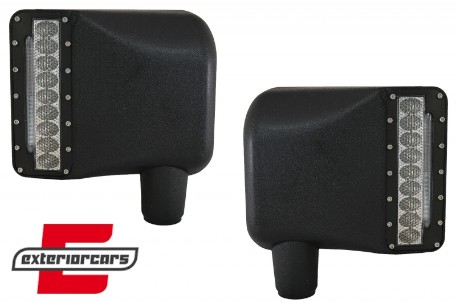 Kućišta bočnih retrovizora sa LED svjetlima & žmigavcima / JEEP Wrangler JK Rubicon (2007-2016), CMAJEWJK