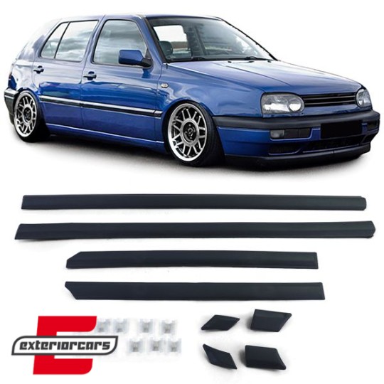 Lajsne za vrata & branik sa kopčama / VW Golf 3 (1991-1997) 4 vrata, 39798