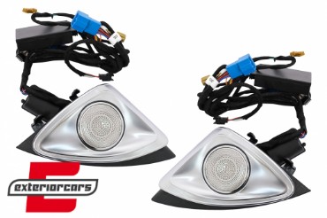 LED 4D rotirajući visokotonci na prednjim vratima 3/64 boje / Mercedes C-klasa S205 W205 Facelift (2018-2020), TWTRW205F