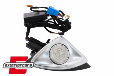 LED 4D rotirajući visokotonci na prednjim vratima 3/64 boje / Mercedes C-klasa S205 W205 Facelift (2018-2020), TWTRW205F