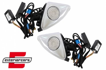 LED 4D rotirajući visokotonci na prednjim vratima 64 boje / Mercedes S-klasa W222 (2013-2020), TWT64C4DW222
