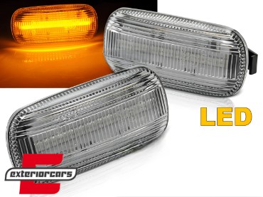 LED bočni žmigavci (bijela) / AUDI A3 (2003-2012) A4 S4 RS4 (2001-2008) A6 (2004-2011), KBAU12