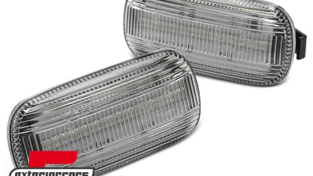 LED bočni žmigavci (bijela) / AUDI A3 (2003-2012) A4 S4 RS4 (2001-2008) A6 (2004-2011), KBAU12