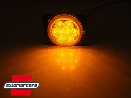LED bočni žmigavci blatobrana/bokobrana (chrome), KBCH01