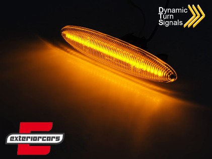 LED bočni žmigavci Dinamički Sekvencijalni (bijela), KBLE01