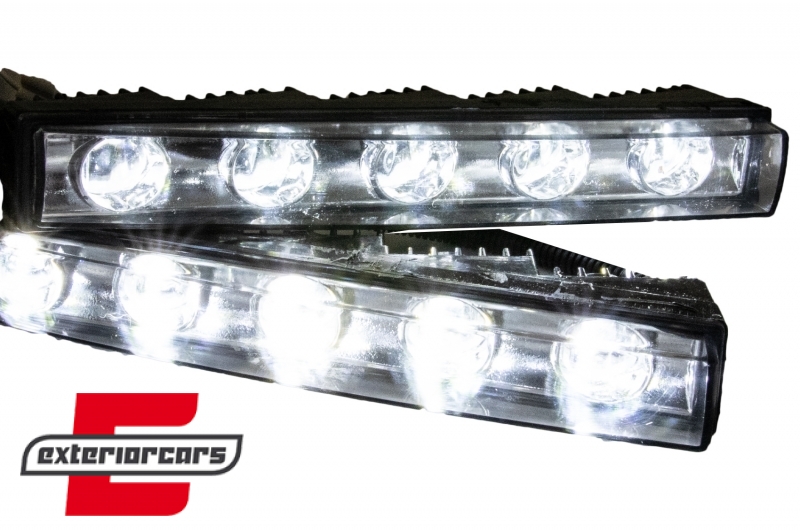 LED dnevna svjetla AMG dizajn (chrome) / Mercedes G-klasa W463 (1989-2012), DRLMBW463C