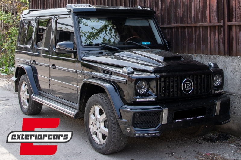 LED dnevna svjetla AMG dizajn (chrome) / Mercedes G-klasa W463 (1989-2012), DRLMBW463C