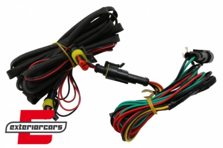LED dnevna svjetla AMG dizajn (crna) / Mercedes G-klasa W463 (1989-2012), DRLMBW463B