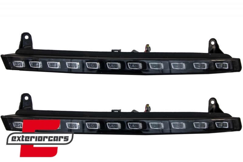 LED DRL dnevna svjetla & žmigavci OEM Facelift dizajn / Audi Q7 4L (2006-2009), AUQ7DRL