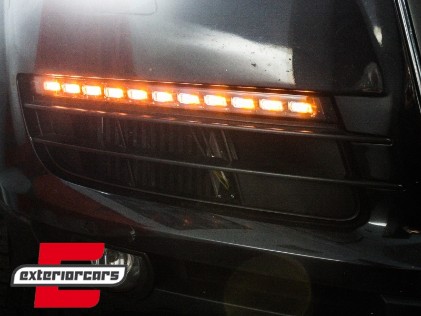 LED DRL dnevna svjetla & žmigavci OEM Facelift dizajn / Audi Q7 4L (2006-2009), AUQ7DRL