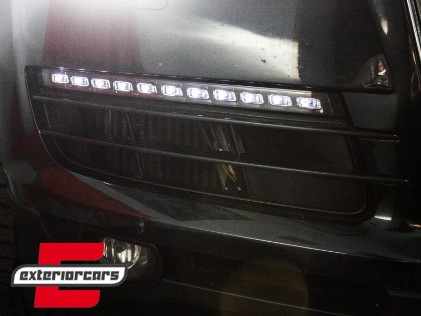 LED DRL dnevna svjetla & žmigavci OEM Facelift dizajn / Audi Q7 4L (2006-2009), AUQ7DRL