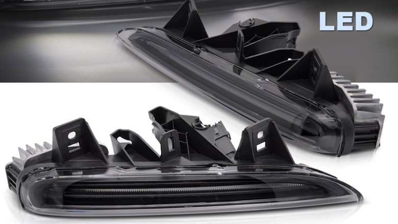 LED DRL svjetla za prednji branik GT4 dizajn / Porsche Cayman 981C Boxter 981 (2013-2016), HAPO02