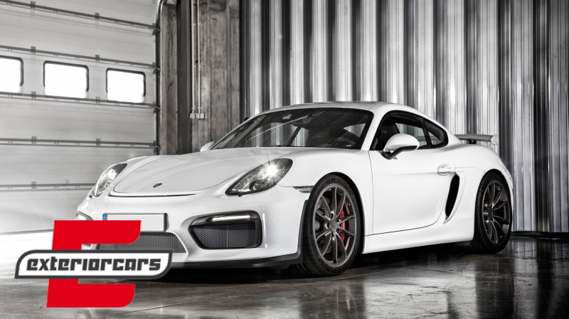 LED DRL svjetla za prednji branik GT4 dizajn / Porsche Cayman 981C Boxter 981 (2013-2016), HAPO02