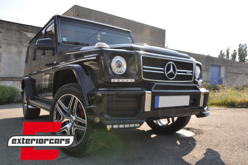 LED DRL za prednji nastavak branika B-dizajn / Mercedes G-klasa W463 (1989-2017), DRLFBSW463