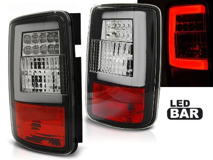 LED LightBar stražnja svjetla (crna) / VW Volkswagen Caddy 3 tip 2k (2003-03.2014), LDVWF9