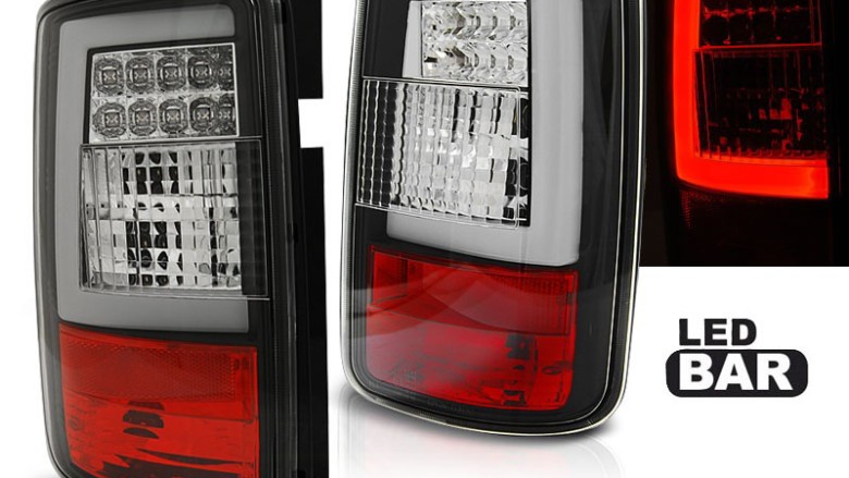 LED LightBar stražnja svjetla (crna) / VW Volkswagen Caddy 3 tip 2k (2003-03.2014), LDVWF9