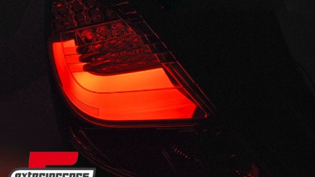 LED LightBar stražnja svjetla (crvena/kristal) / Opel Corsa D (2006-2014) hatchback 3V, LDOP56