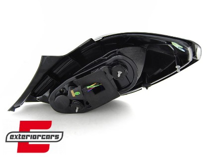 LED LightBar stražnja svjetla (crvena/kristal) / Opel Corsa D (2006-2014) hatchback 3V, LDOP56