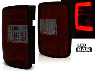 LED LightBar stražnja svjetla (crvena/smoke) / VW Volkswagen Caddy 3 tip 2k (2003-03.2014), LDVWF7