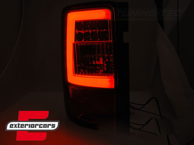 LED LightBar stražnja svjetla (crvena/smoke) / VW Volkswagen Caddy 3 tip 2k (2003-03.2014), LDVWF7