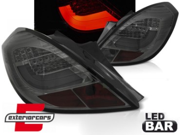 LED LightBar stražnja svjetla (smoke) / Opel Corsa D (2006-2014) hatchback 3V, LDOP58